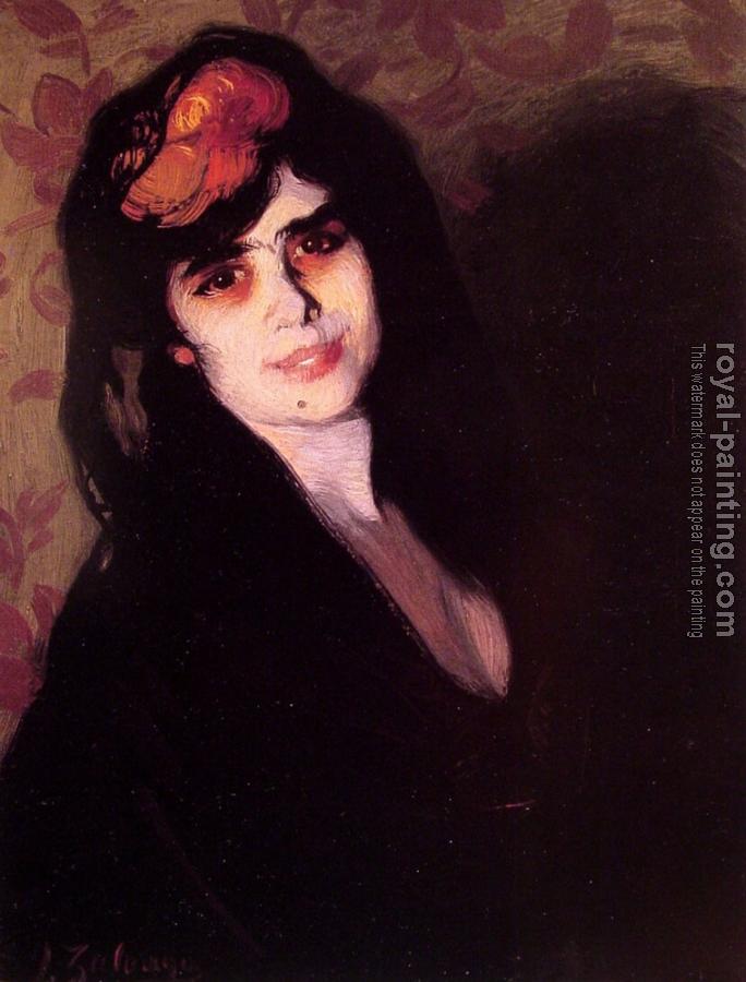 Ignacio Zuloaga Y Zabaleta : Portrait of a young woman